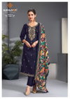 Pashan Vol 6 By Suryajyoti Jaam Satin Dress Material Wholesalers In Surat